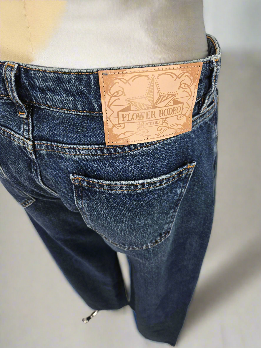 Дънки Flowers Rodeo