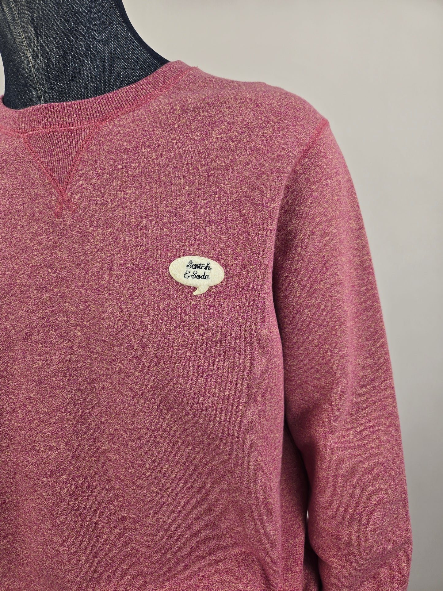 Мъжки суитшърт Scotch Soda Pink