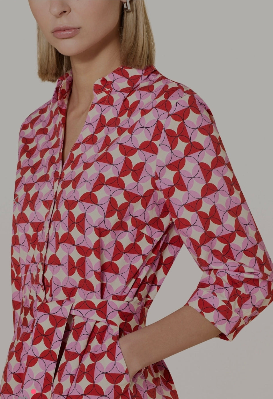 Рокля More@More Red Pink