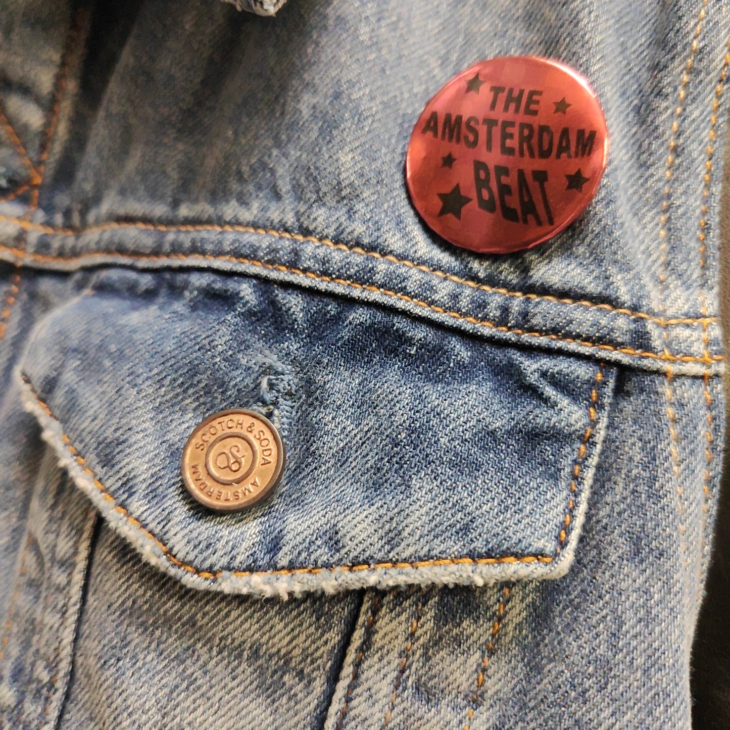 Дънково яке Dance all night Scotch Soda