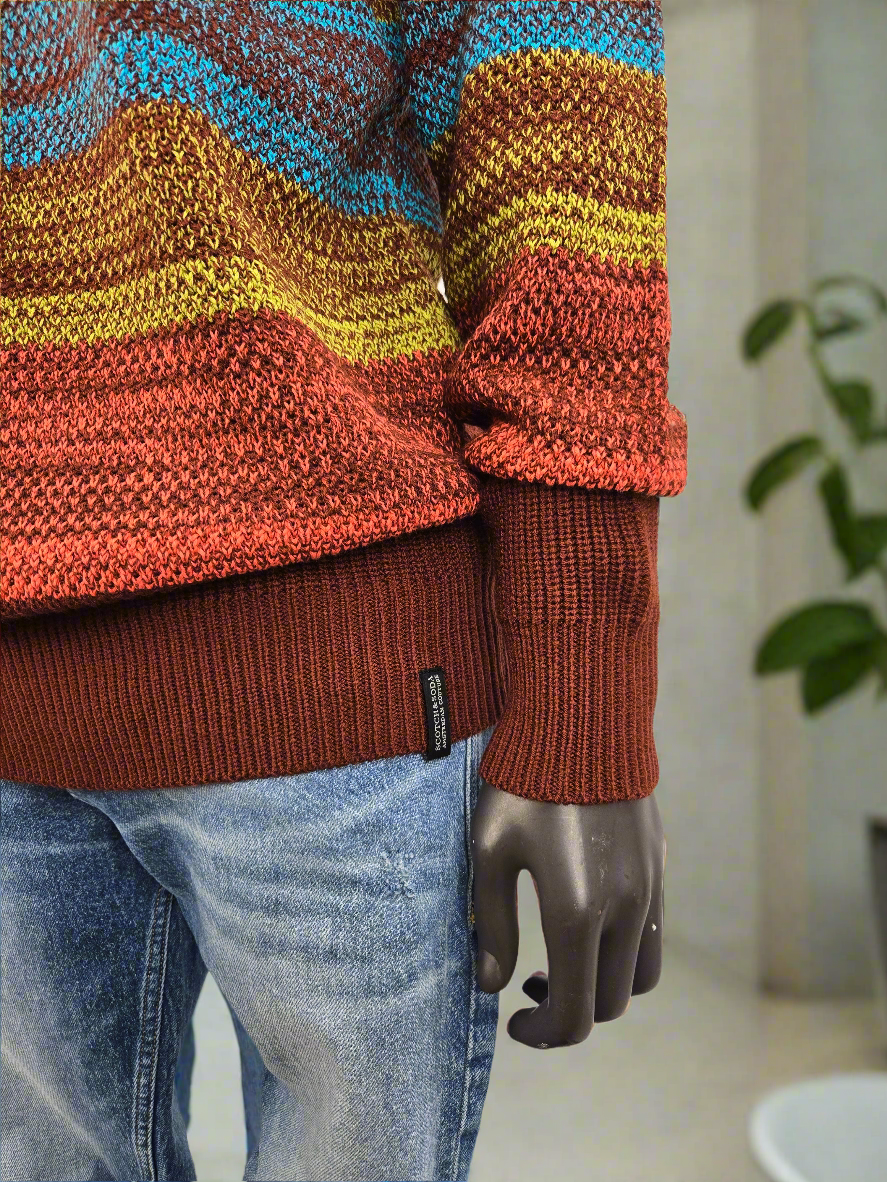 Мъжки пуловер Scotch & Soda Brick