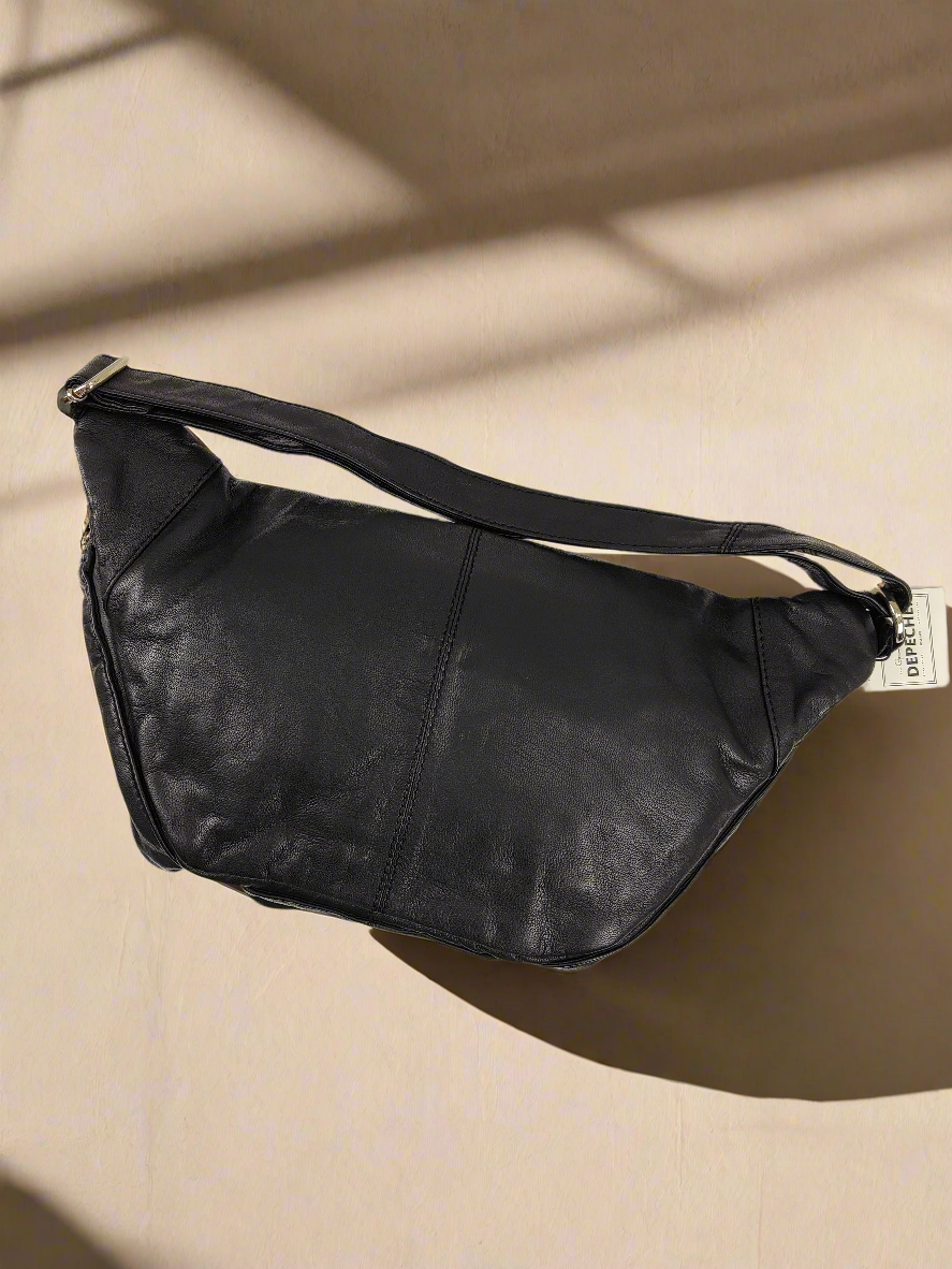 Кожена чанта DEPECHE Pokets