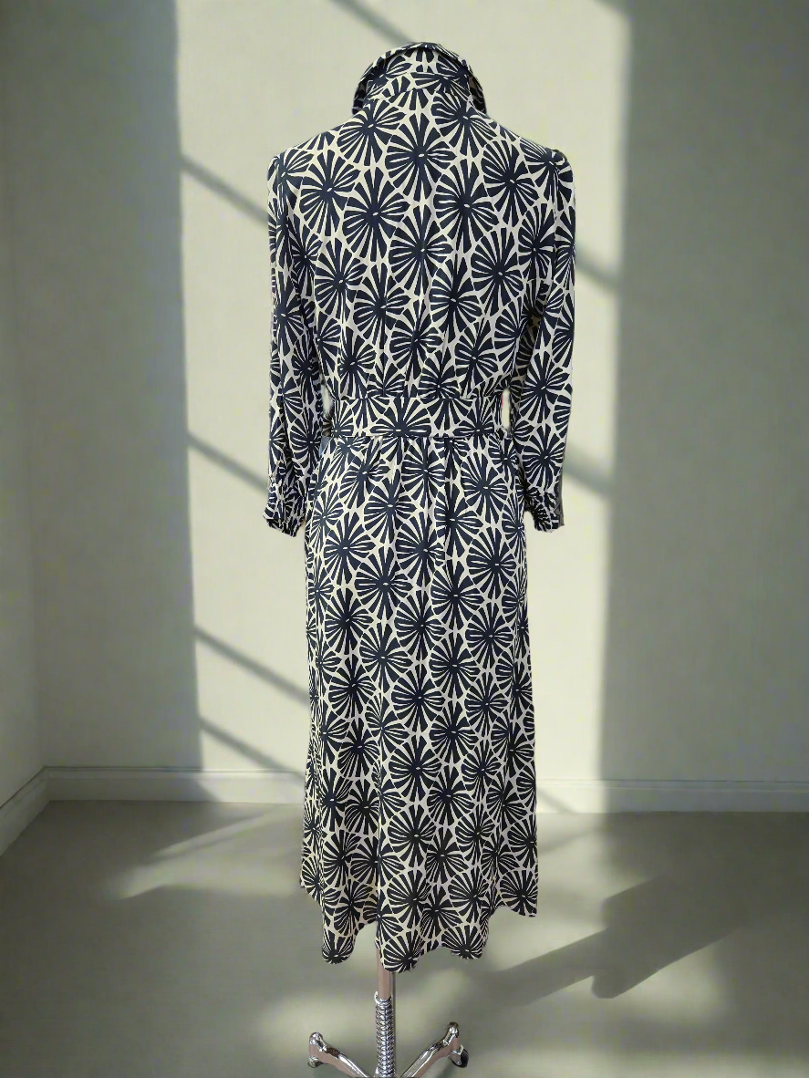 Рокля More@More Black Flowers