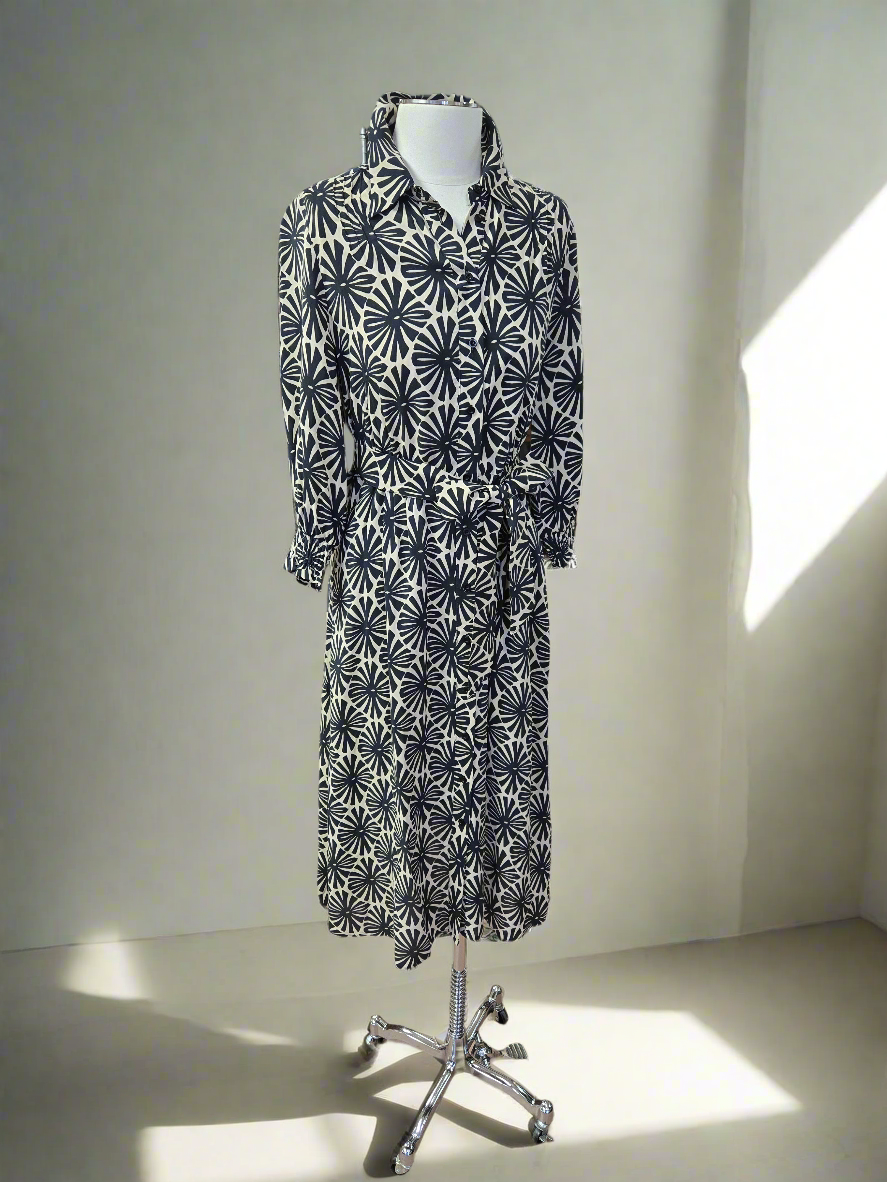 Рокля More@More Black Flowers