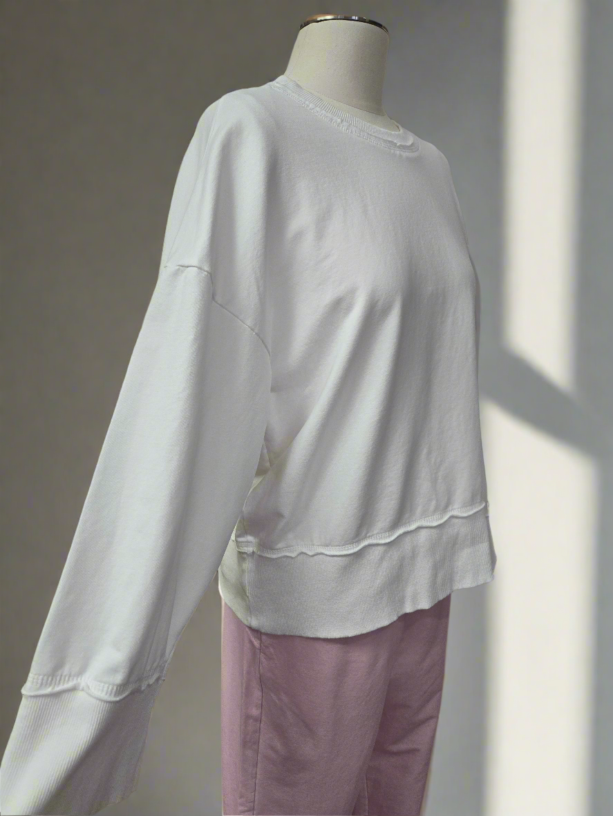 Памучна блуза White sport