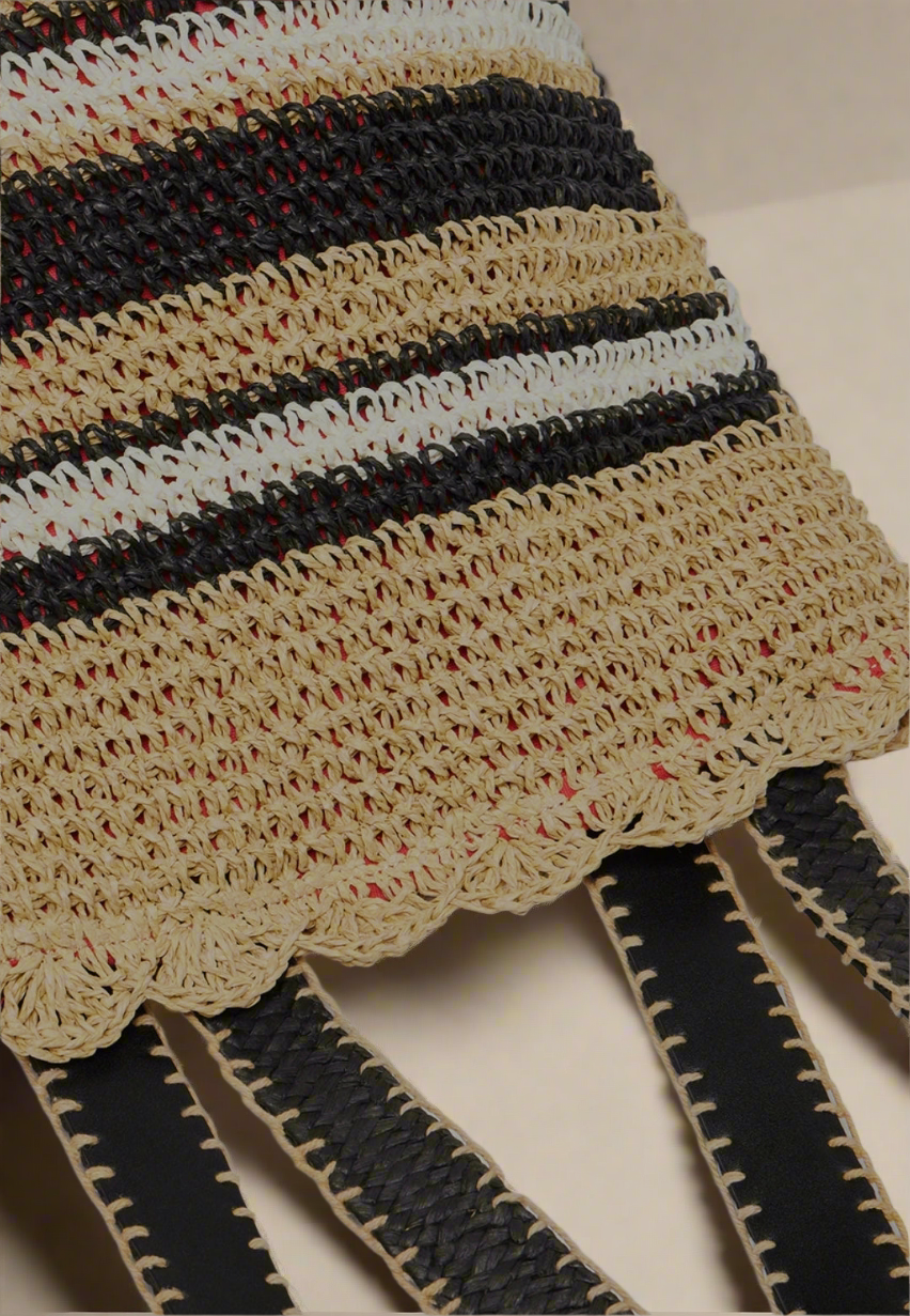 Дамска чанта от ратан MAX&CO