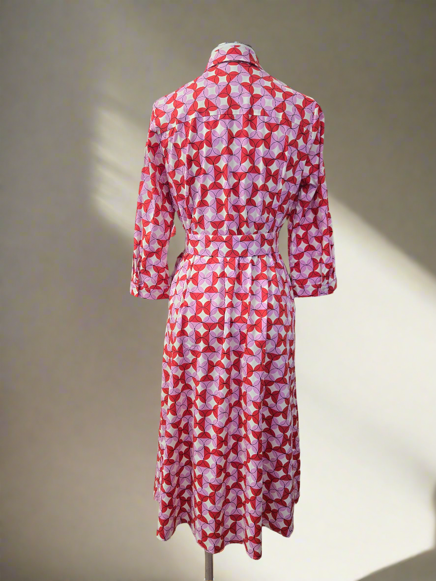 Рокля More@More Red Pink