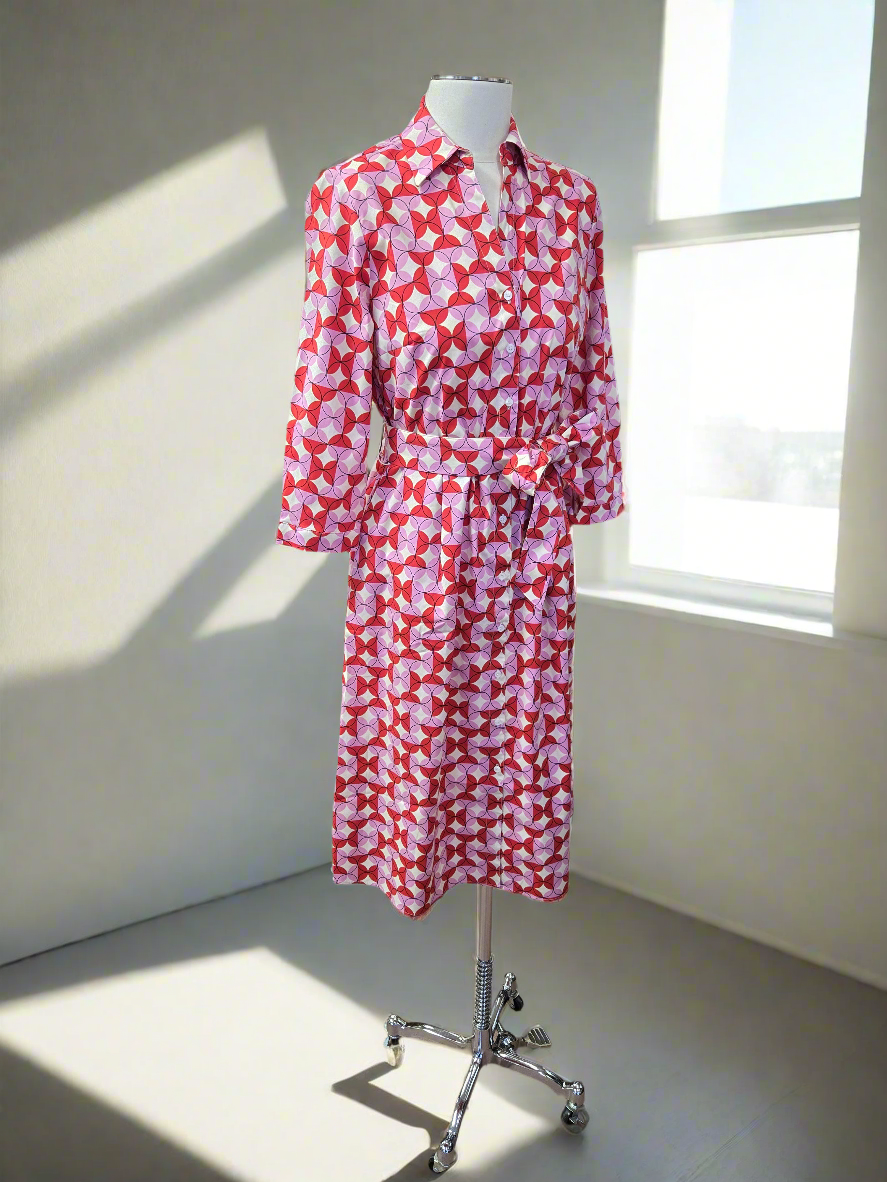 Рокля More@More Red Pink