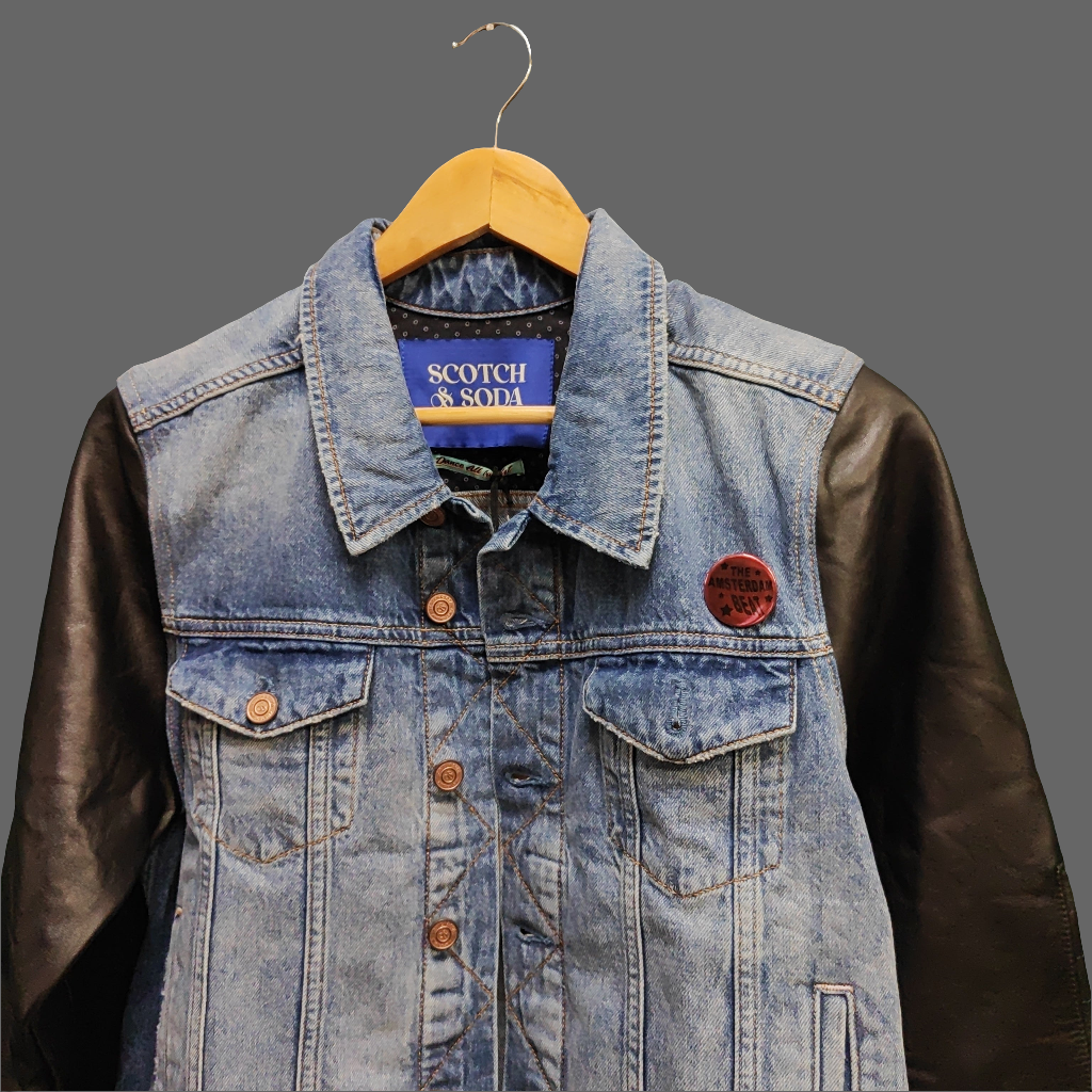 Дънково яке Dance all night Scotch Soda