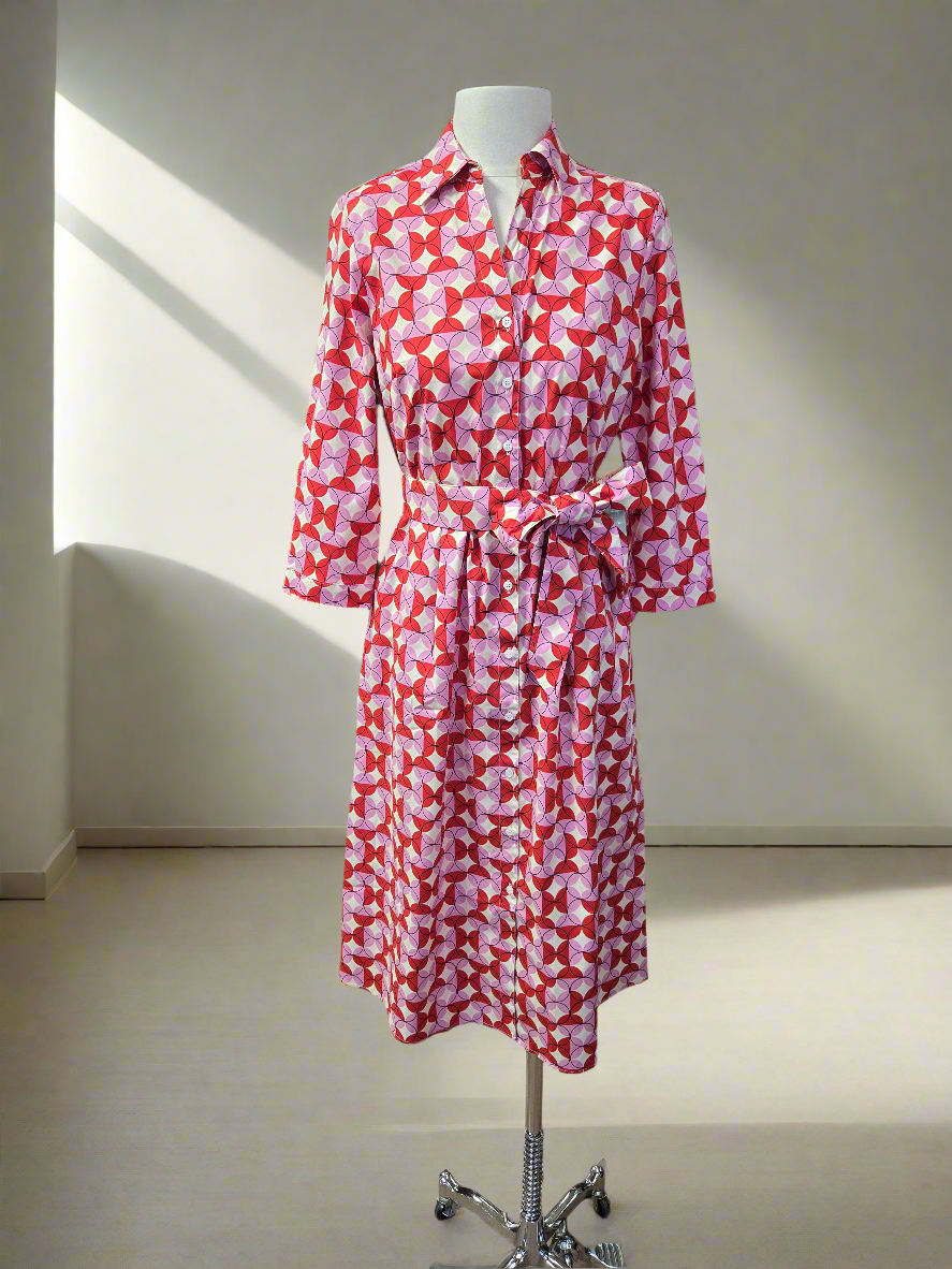 Рокля More@More Red Pink