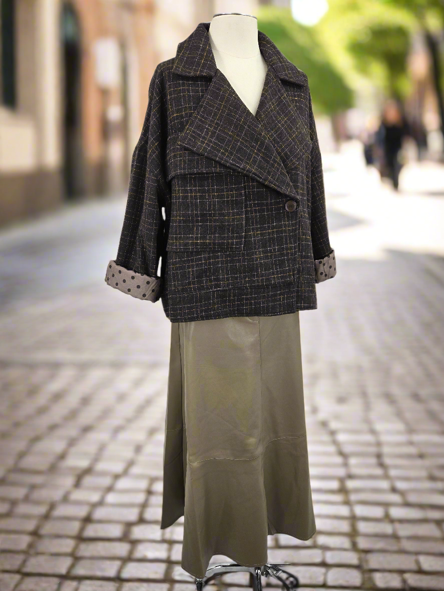 Късо палто Dots