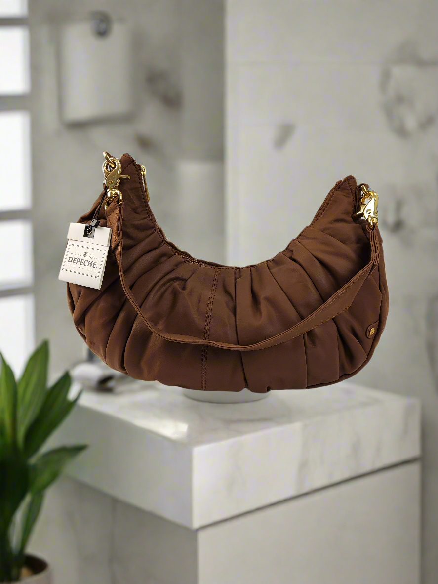 Чанта от естествена мека кожа DEPECHE