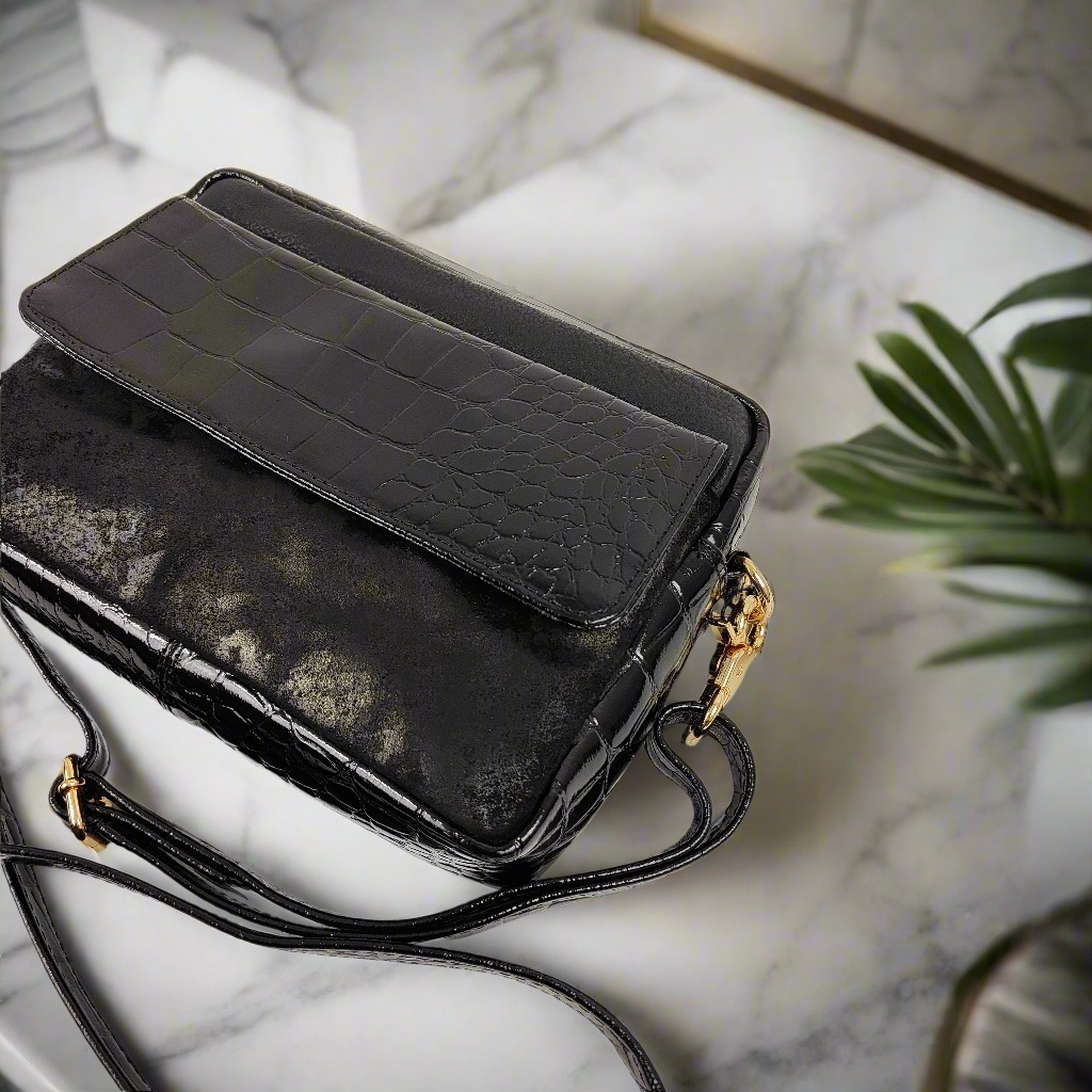 Кожена чанта Depeche