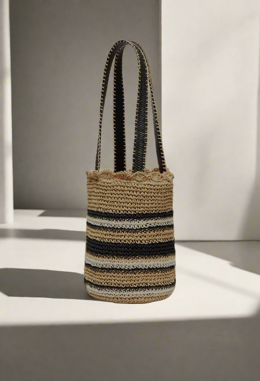 Дамска чанта от ратан MAX&CO