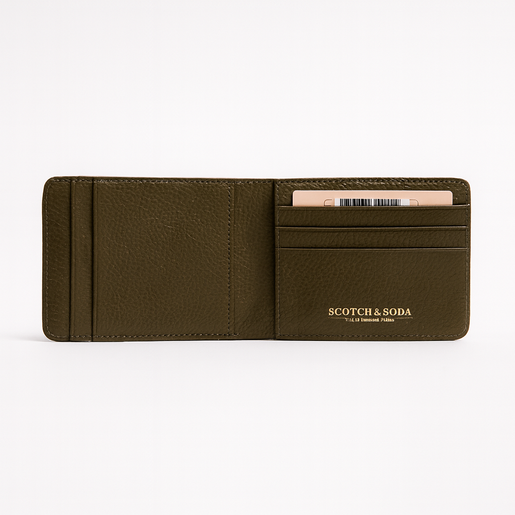 Мъжки портфейл Scotch & Soda от естествена кожа