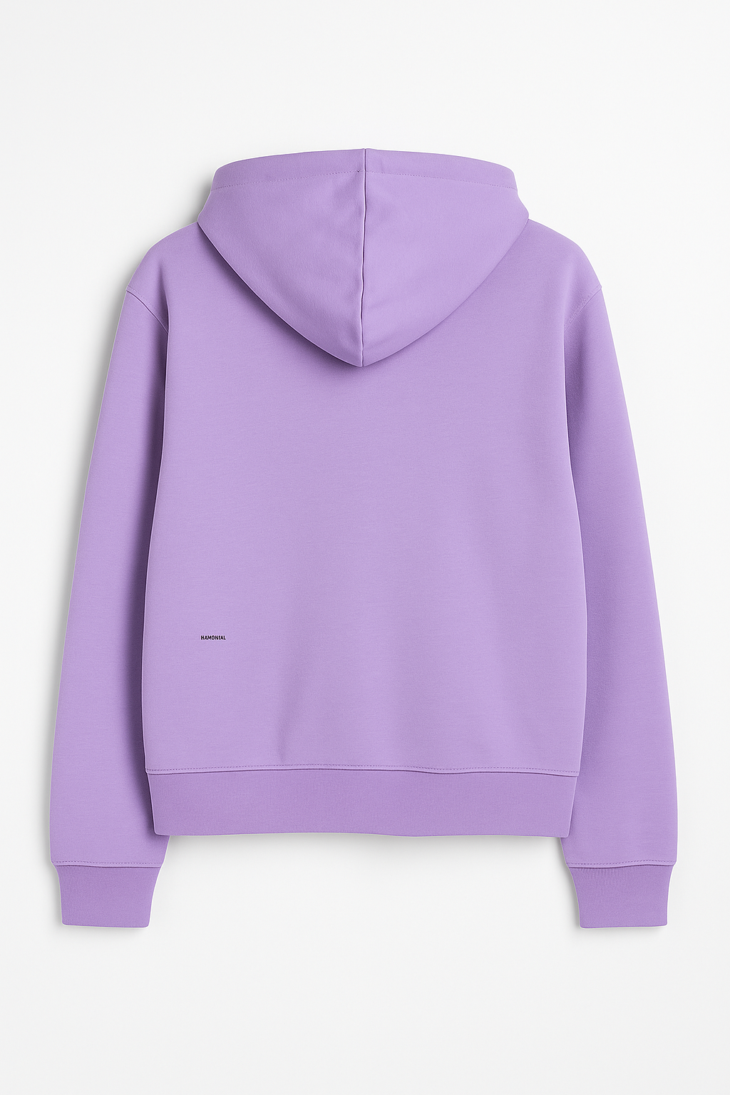 PANGAIA лилаво суитшърт яке с цип и качулка