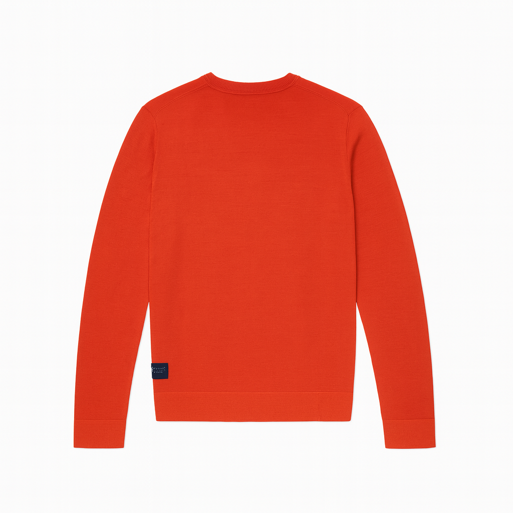 Мъжки пуловер Scotch & Soda в червен цвят