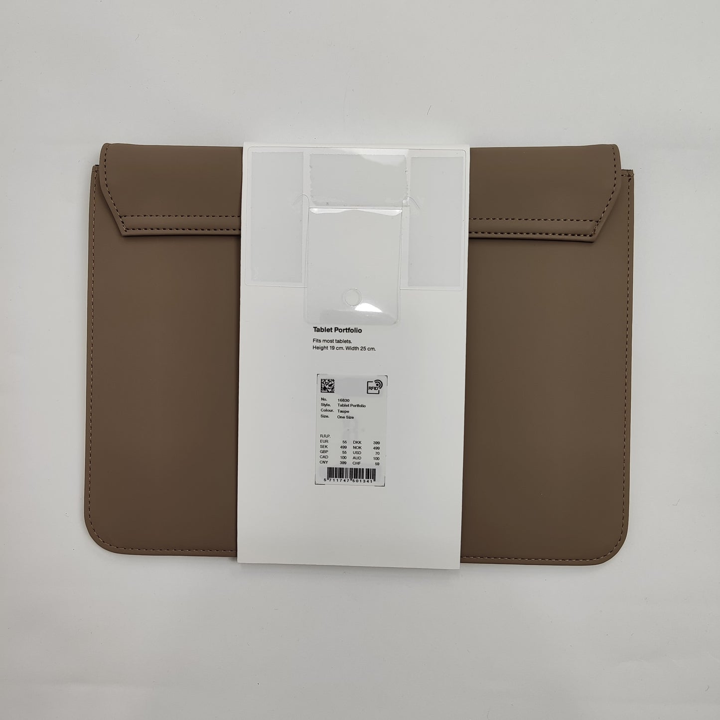 Tablet portfolio RAINS