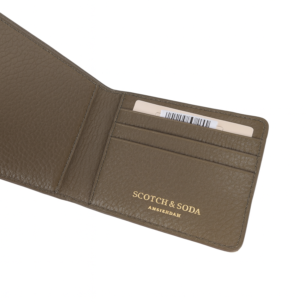 Мъжки портфейл Scotch & Soda от естествена кожа