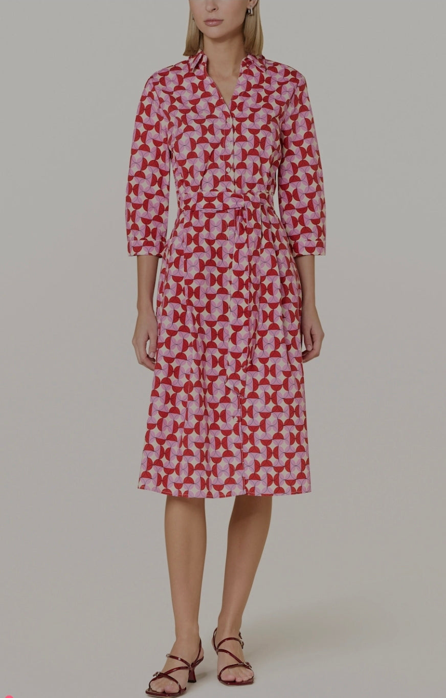 Рокля More@More Red Pink