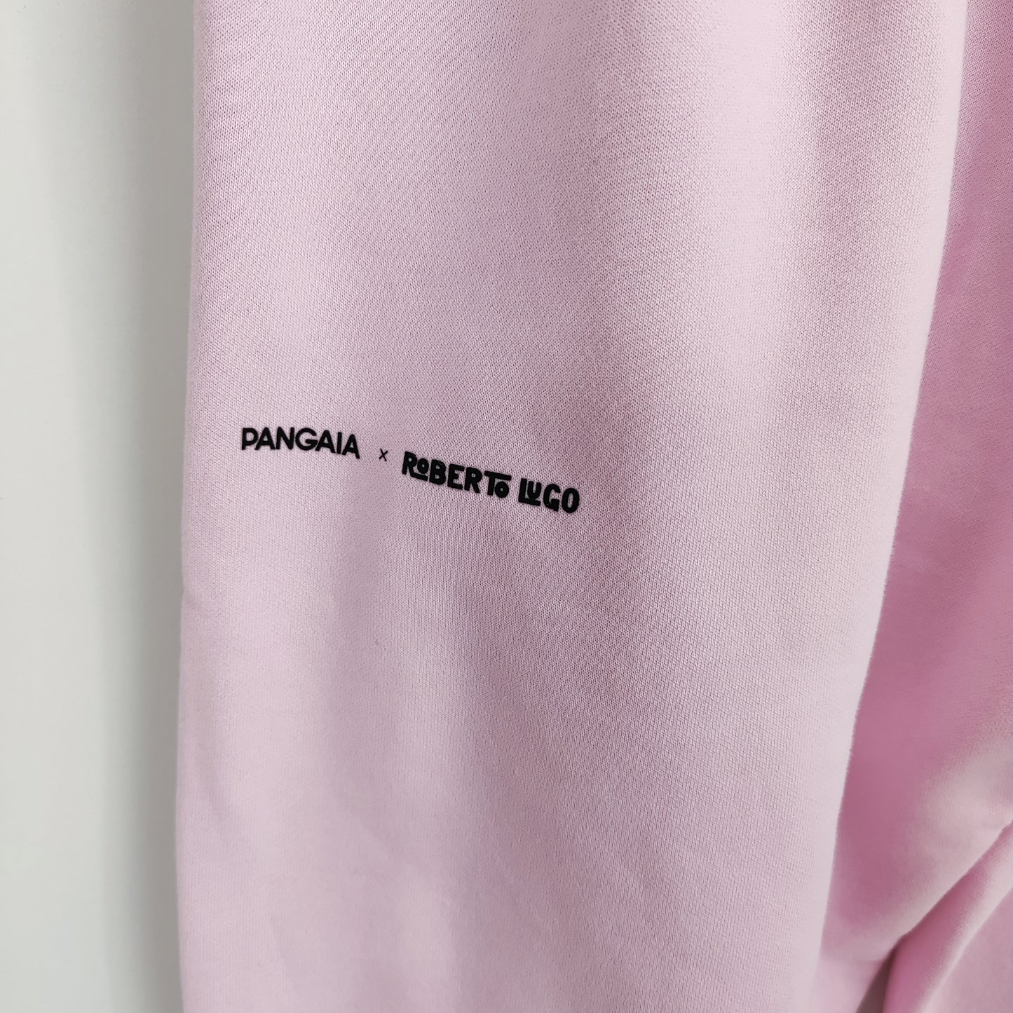 Розови спортни панталони Pangaia с графичен принт