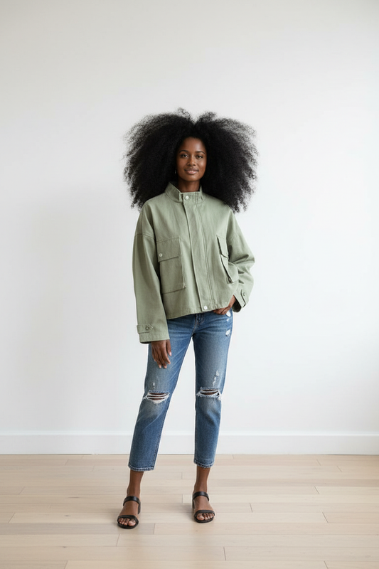 Кроп парка Always Militare