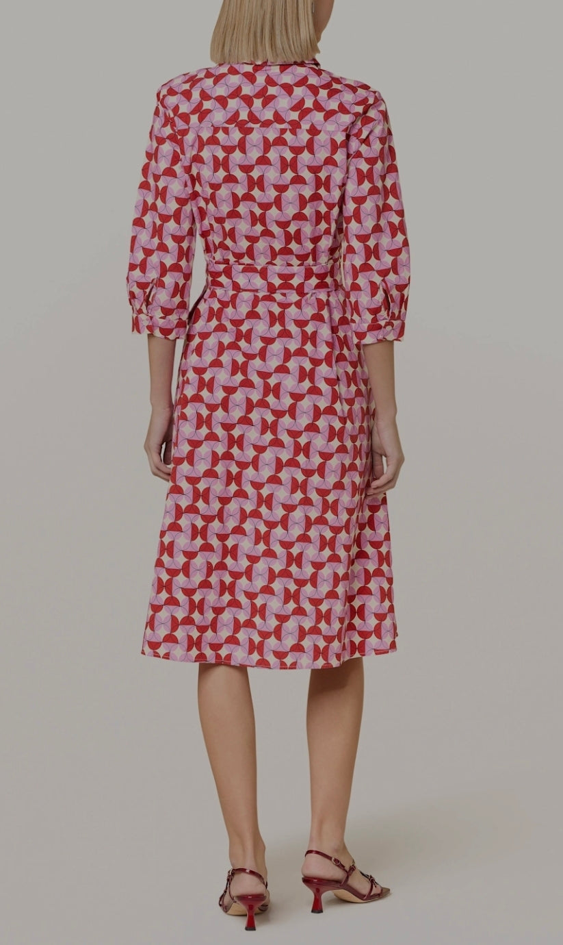 Рокля More@More Red Pink